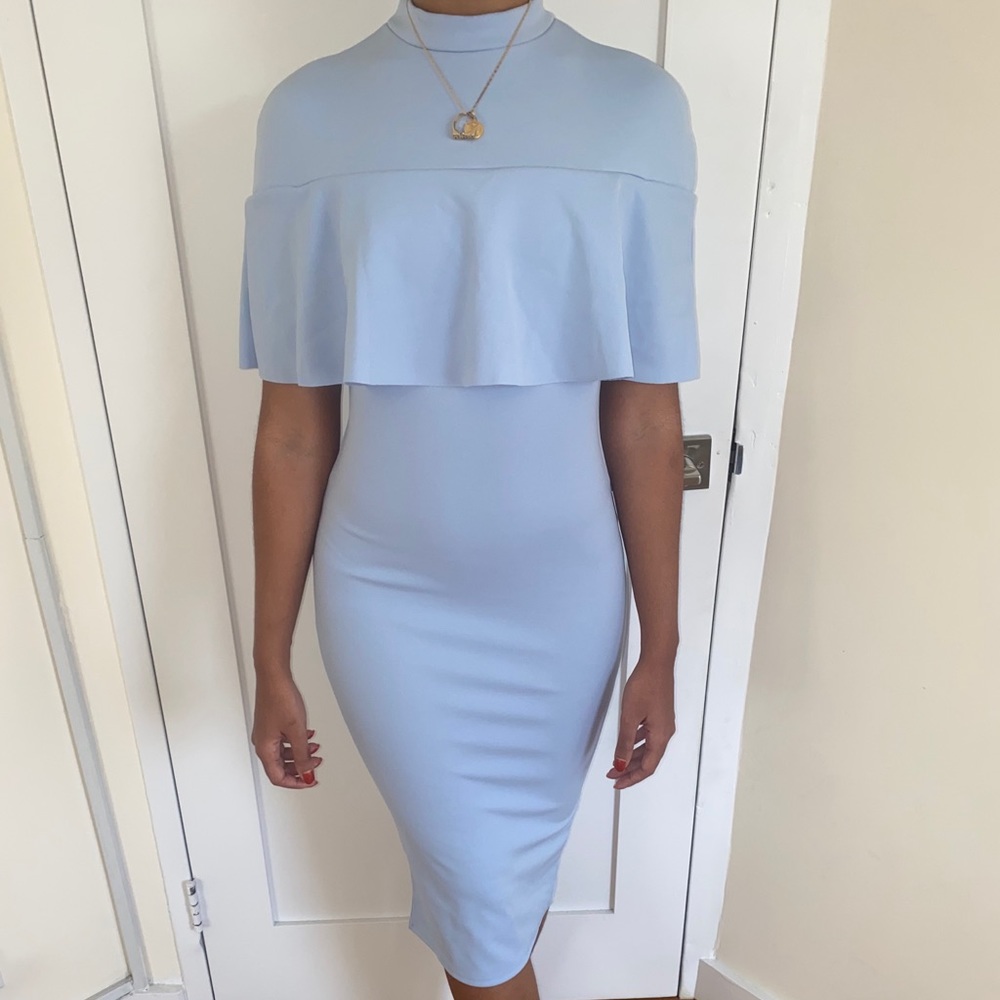 NWT Blue midi dress